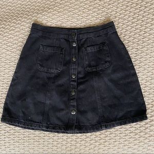 Urban Outfitters Black Mini Skirt